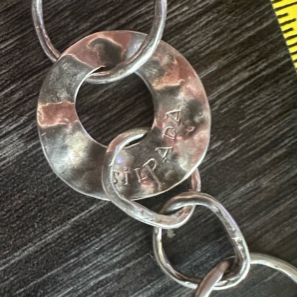 Silpada Hammered Circles bracelet (Retired) - Picture 7 of 8